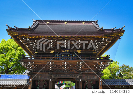 西新井大師 山門(東京都足立区) 西新井大師 山門(東京都足立区) 114084356