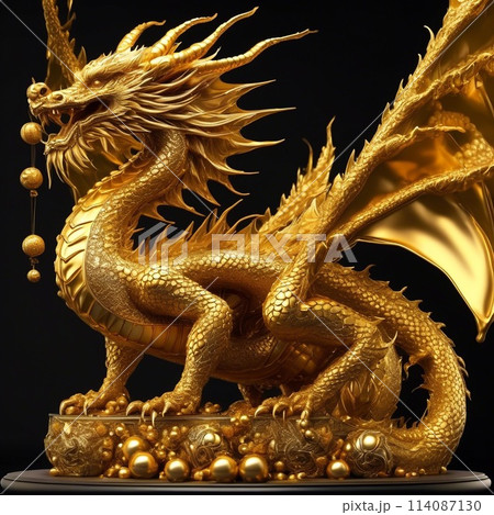 黄金の龍 114087130