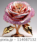 輝くバラ 114087132