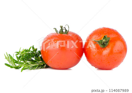 Red tomatoes 114087989