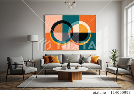 リビング 居間 リビングルーム 114090998