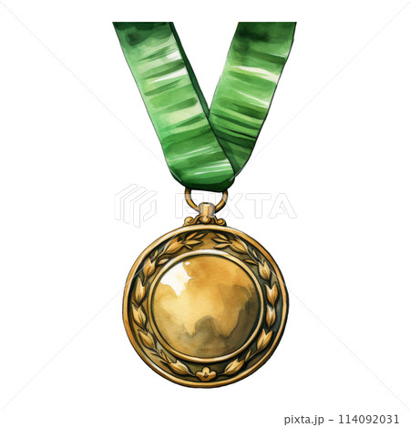 Gold Medals Celebrating Achievement 114092031