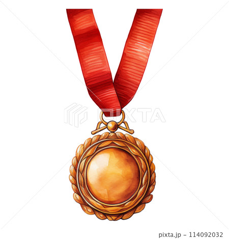 Gold Medals Celebrating Achievement 114092032