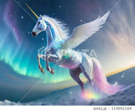 ユニコーンの幻想的なアート 幻想的なユニコーン CG集 152枚（Copyrightあり） | CG素材