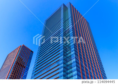 東京 港区 三田の都市風景(三田ガーデンタワー) 東京 港区 三田の都市風景(三田ガーデンタワー) 114094445