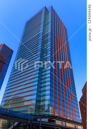 東京 港区 三田の都市風景(三田ガーデンタワー) 東京 港区 三田の都市風景(三田ガーデンタワー) 114094446