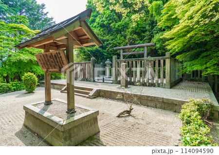 奈良県高取町　第三十五代皇極天皇　第三十七代斉明天皇　越智崗上陵　 114094590