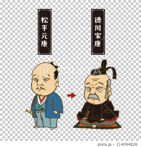 Illustration: The growth of Tokugawa Ieyasu, a warlord in Japan's Sengoku period Illustration: The growth of Tokugawa Ieyasu, a warlord in Japan's Sengoku period 114094826
