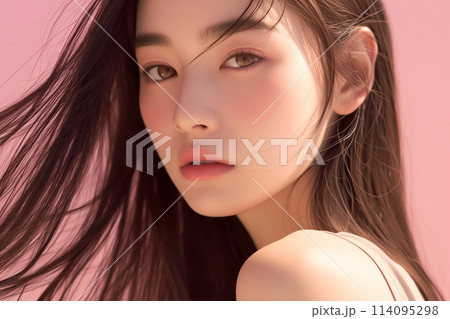 美容モデル・女性「AI生成画像」 美容モデル・女性「AI生成画像」 114095298