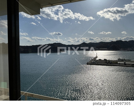 ホテルからの海の景色 114097305