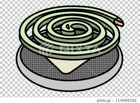 Illustration of mosquito coil Illustration of mosquito coil 114098568