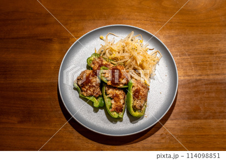 美味しいピーマンの肉詰め 114098851