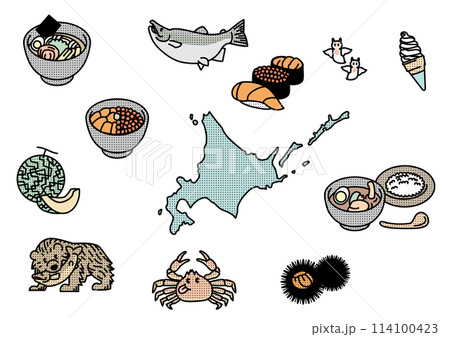 北海道のイラスト 114100423