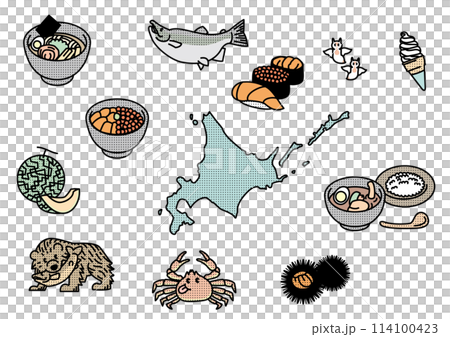 北海道のイラスト 114100423