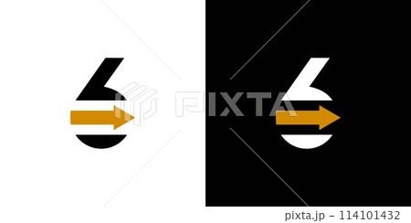 Unique and modern 6 direction logo design 114101432