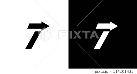 Unique and modern 7 direction logo design Unique and modern 7 direction logo design 114101433