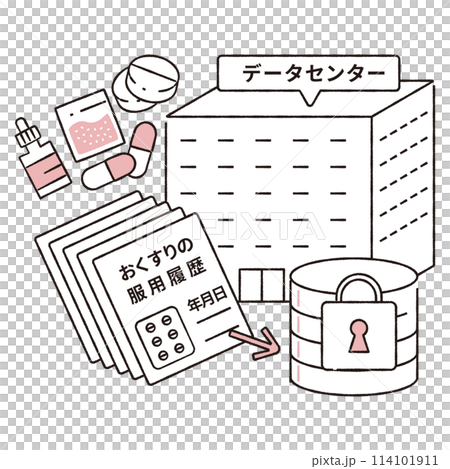 医療DX シンプル 手書き おくすりの履歴の一元管理 医療DX シンプル 手書き おくすりの履歴の一元管理 114101911