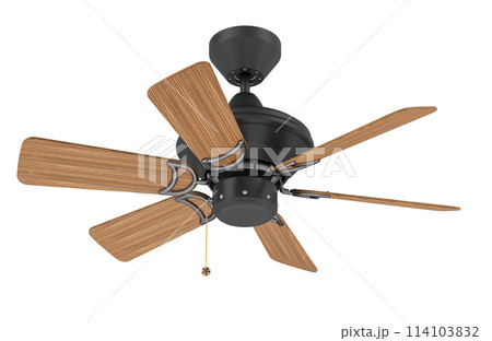 Ceiling Fan, 3D rendering 114103832
