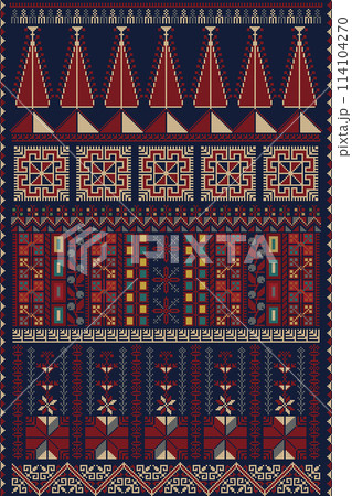 Palestinian Tatreez, template pattern 30 114104270