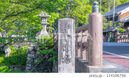 近江八幡・八幡掘　白雲橋 114106798