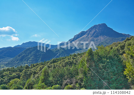 【島原まゆやまロードからの風景】 長崎県島原市 114108042