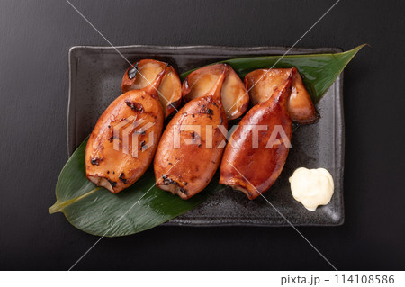 ツボ抜き　イカ　照り焼き（アルゼンチンマツイカ　中国産） 114108586