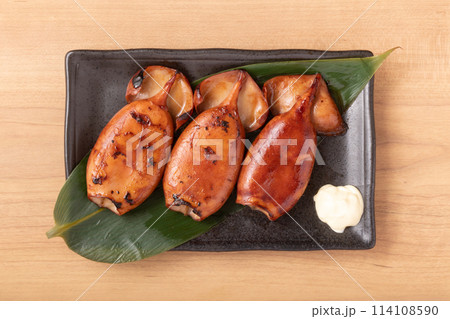 ツボ抜き　イカ　照り焼き（アルゼンチンマツイカ　中国産） 114108590