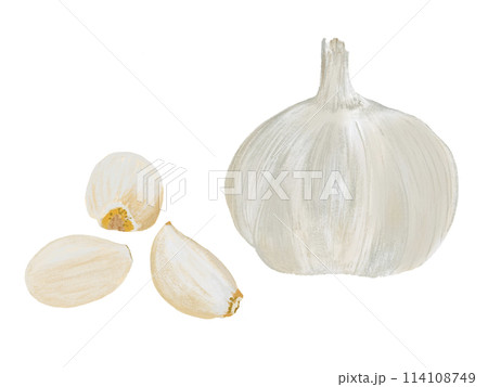 ニンニク（1個と欠片） 114108749