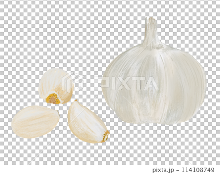 ニンニク（1個と欠片） 114108749