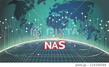 Map Showing NAS Location. Generative AI 114109384