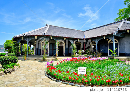 長崎市の風景　グラバー邸 114110738