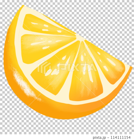 lemon slice on white background lemon slice on white background 114111154