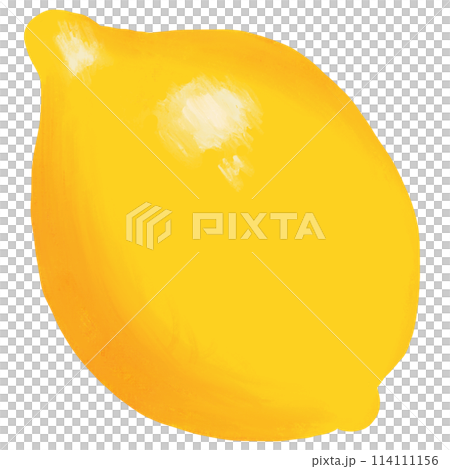 yellow lemon on white background 114111156