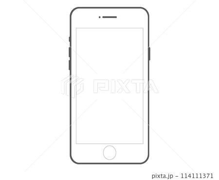 スマホの画面フレーム素材　2 114111371