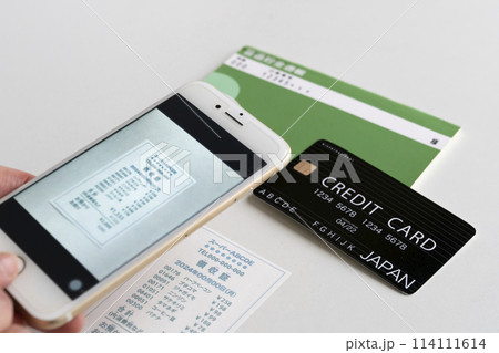 スマートフォン レシート 通帳 クレジットカード スマートフォン レシート 通帳 クレジットカード 114111614