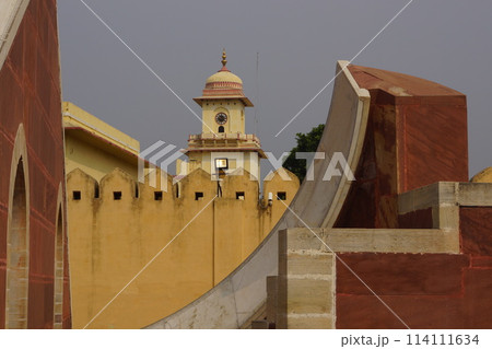 インド ジャイプール ジャンタル･マンタルの風景 114111634