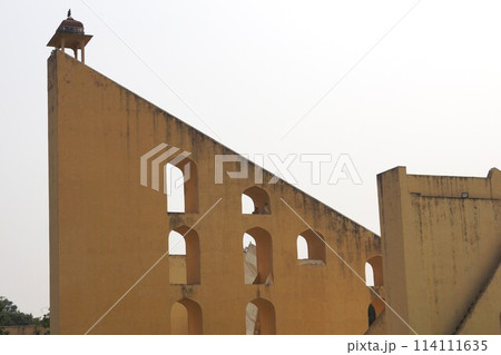 インド ジャイプール ジャンタル･マンタルの大サムラート･ヤントラ 114111635