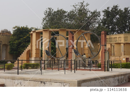 インド ジャイプール ジャンタル･マンタルの風景 114111638
