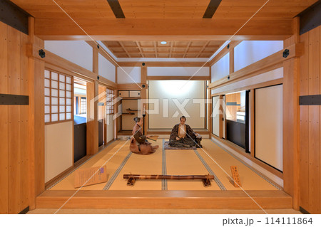 福知山城天守閣内部の展示（京都府福知山市） 114111864