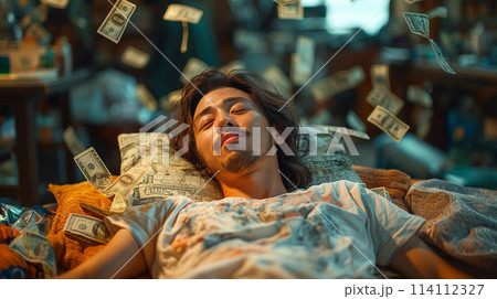 不労所得のイメージ 不労所得のイメージ 114112327