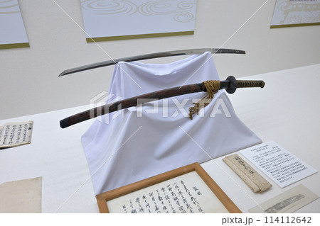 福知山城天守閣内部の展示物(京都府福知山市) 福知山城天守閣内部の展示物(京都府福知山市) 114112642