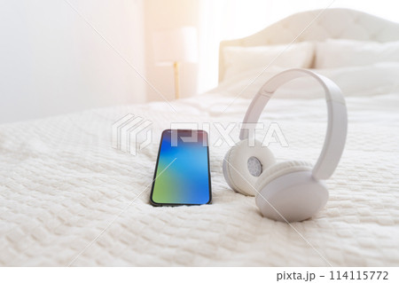 明る部屋の白いベッド 明る部屋の白いベッド 114115772