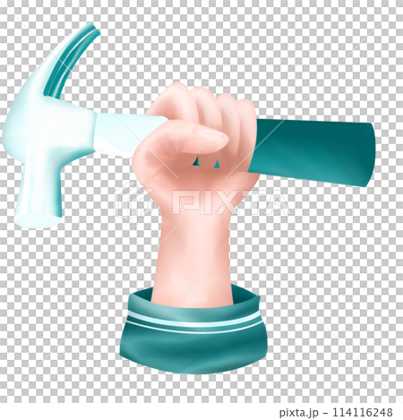 A hammer is a tool used in the carpentry profession A hammer is a tool used in the carpentry profession 114116248