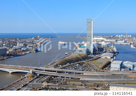 新潟港の風景 114116541