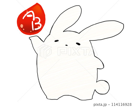 血液型AB型 114116928