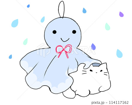 てるてるのなかねこ てるてるのなかねこ 114117162