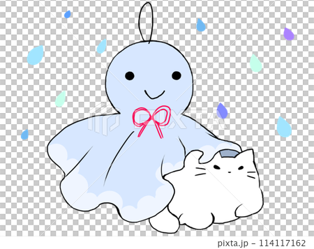 てるてるのなかねこ てるてるのなかねこ 114117162
