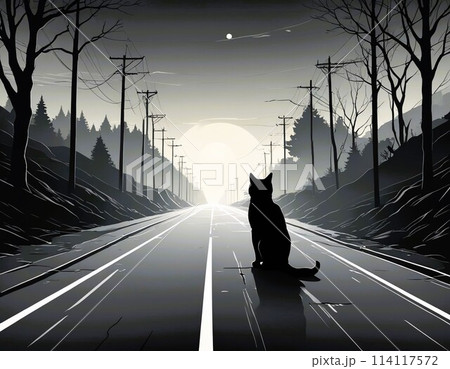 黒猫の想い 114117572