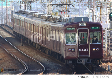 ［HK］阪急京都本線5300系（準急：大阪梅田⇔京都河原町） 114118629