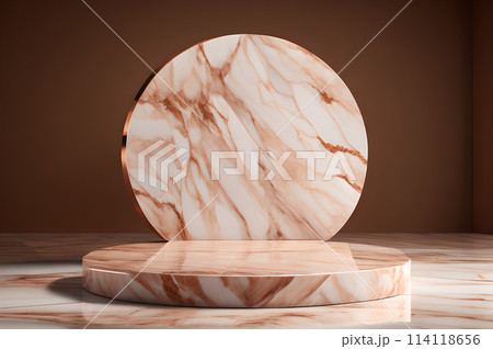 marble podium for product presentation 3d Background high wallpaper marble podium for product presentation 3d Background high wallpaper 114118656